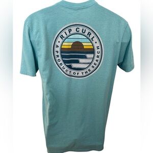 RIP CURL Product of the Search Surf Tee Shirt Men L Large